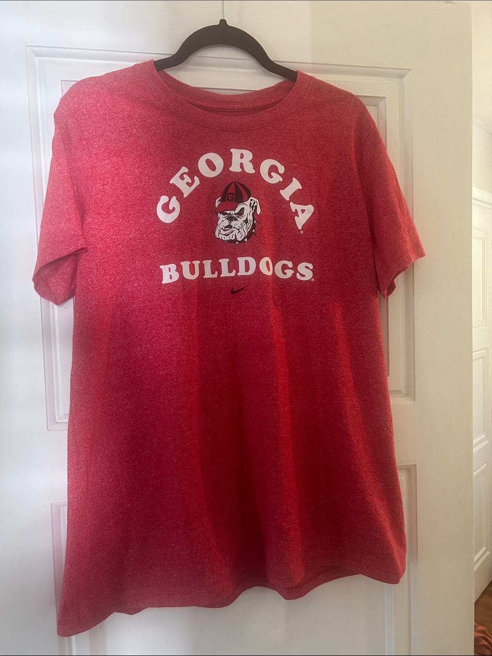 Nike Red Georgia Bulldogs Graphic Tee